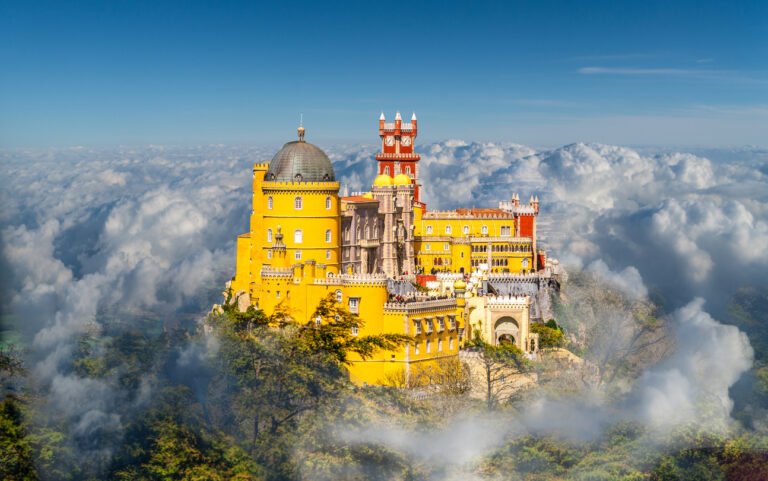 Landscape with National Palace of Pena